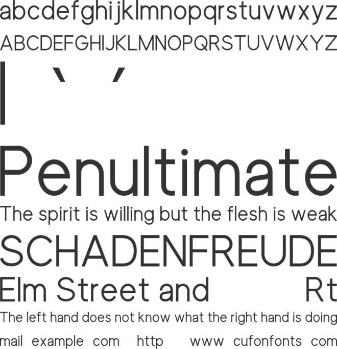 Giuconda font preview