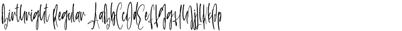 Birthright Regular font