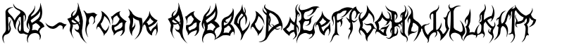 MB Arcane font download