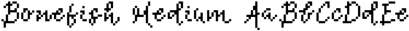 Bonefish Medium font