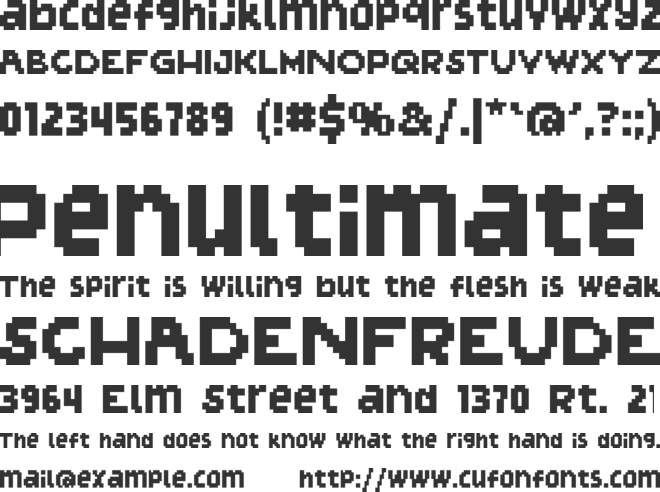 LycheeSoda font preview