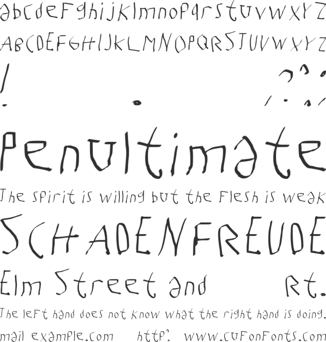 Somel font preview