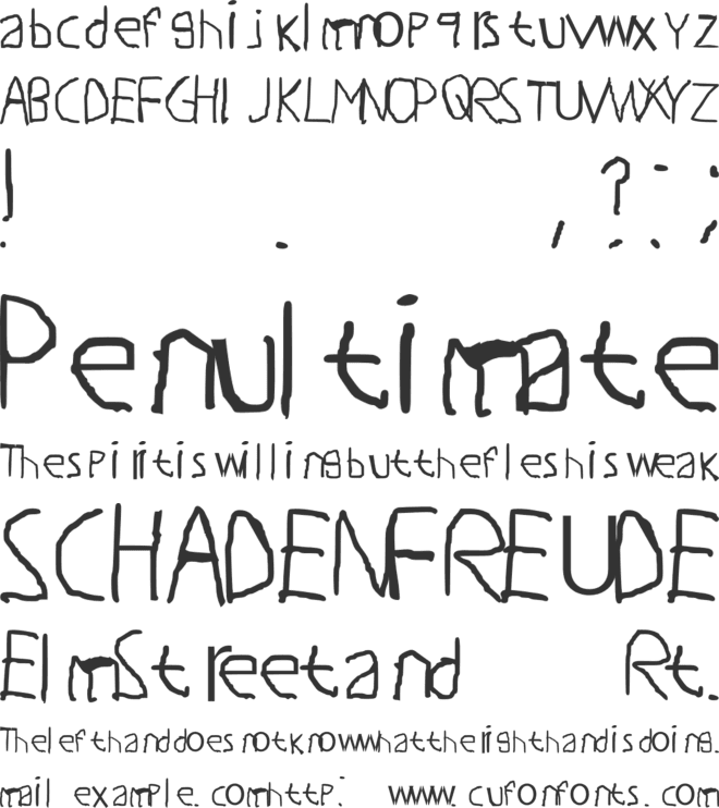 Nouveaba Plate Monospace font preview