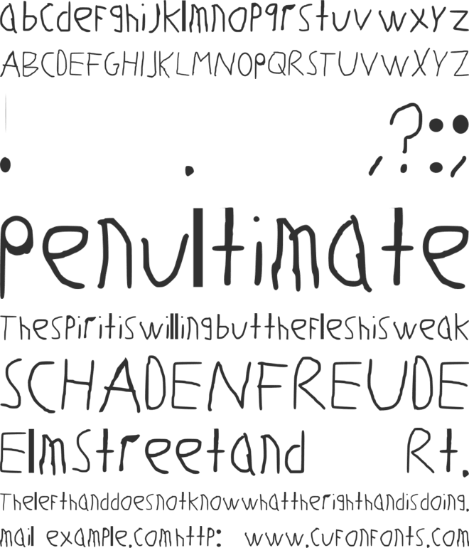 Openoffice v7 font preview