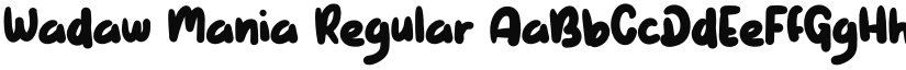 Wadaw Mania font download