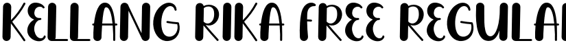 Kellang Rika FREE Regular font