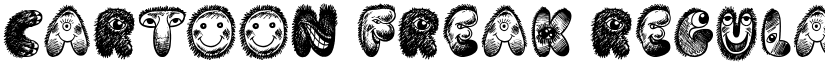 Cartoon Freak Regular font