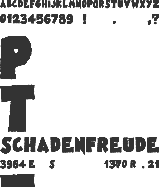 Famous Oldies Black font preview