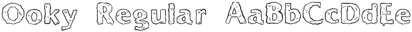 Ooky Regular font