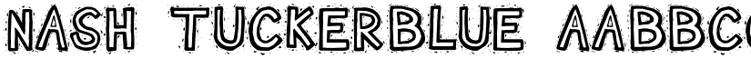 Nash TuckerBlue font