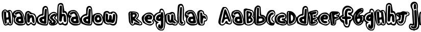 HandShadow font download