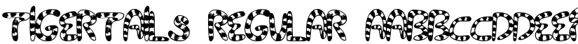 TigerTails Regular font