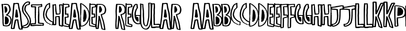 BasicHeader font download