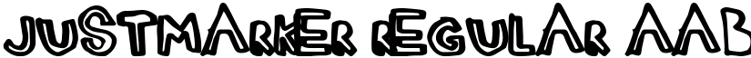 JustMarker font download