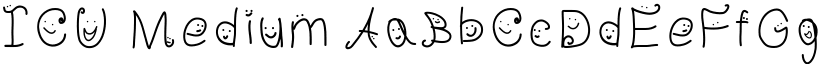 ICU Medium font