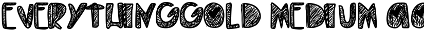 EverythingGold Medium font