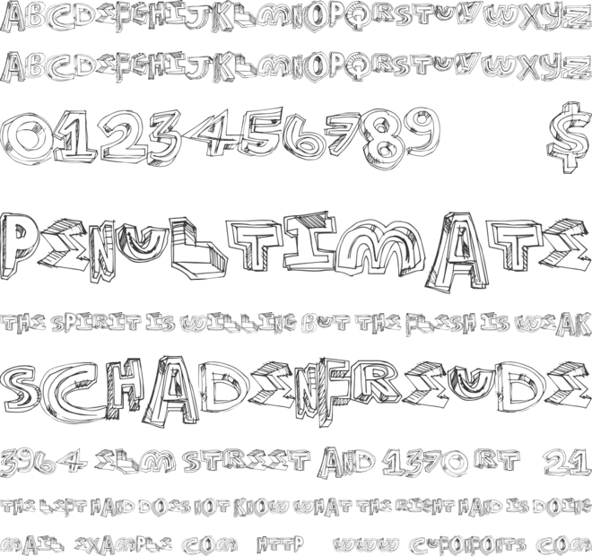 FutureStyle font preview