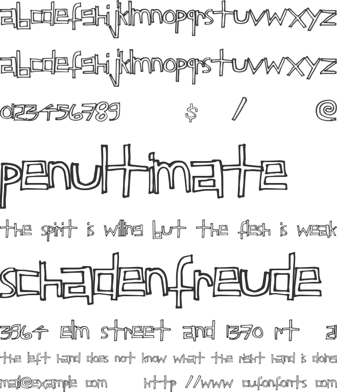 ChildsFuntime font preview