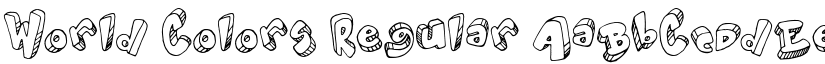 World Colors Regular font