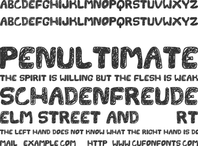 FONTESDA TFB font preview