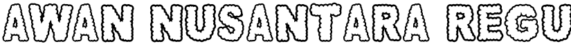AWAN NUSANTARA Regular font