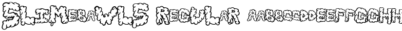 SlimeBawls Regular font