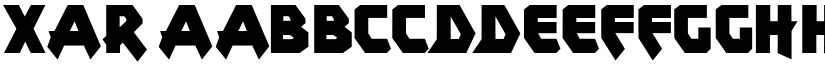 xar font
