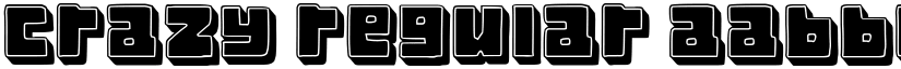 Crazy Regular font