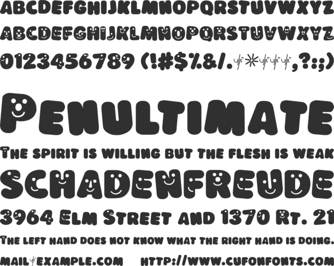 LoKinderSchrift font preview