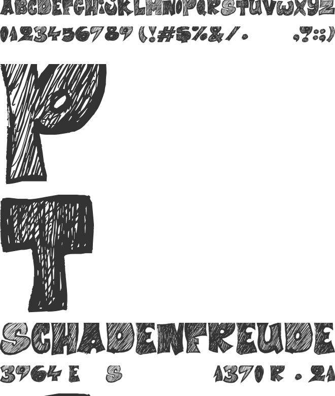 Half Price 4 You font preview