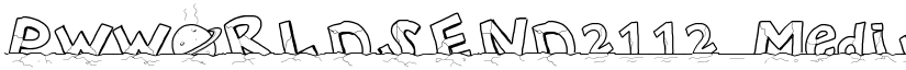 PWWORLDSEND2112 Medium font