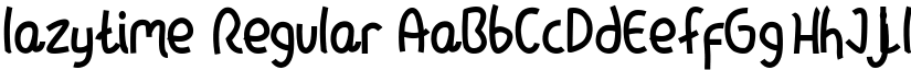 lazytime font download