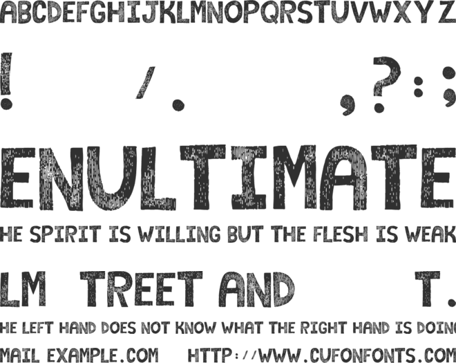 campkid font preview