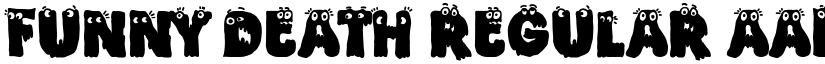 Funny Death Regular font