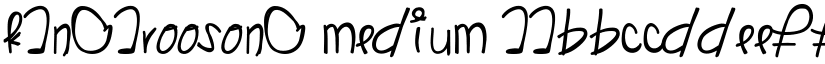 KangarooSong Medium font