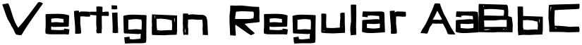 Vertigon font download
