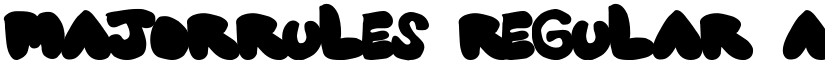 MajorRules font download