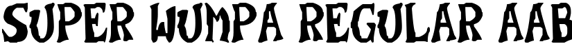 Super Wumpa Regular font