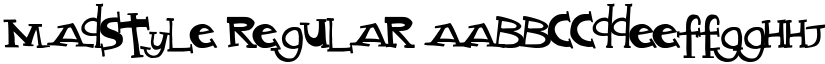 MadStyle Regular font