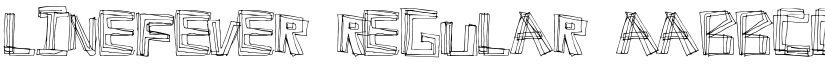 LineFever Regular font