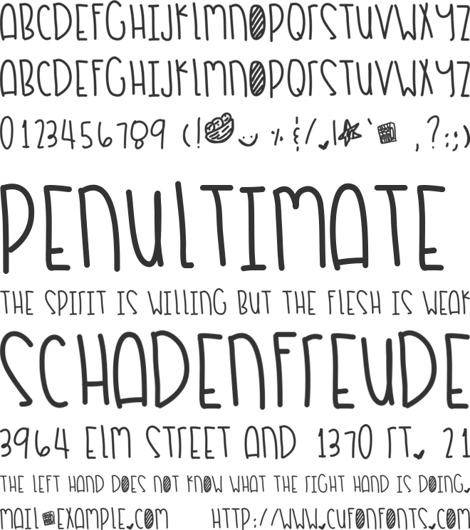 TarracottaWarrior font preview