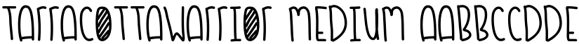 TarracottaWarrior Medium font