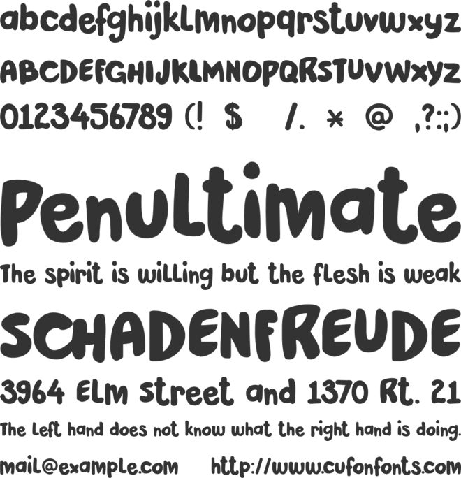 DK Pardesi font preview