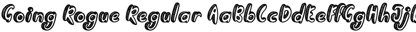 Going Rogue Regular font