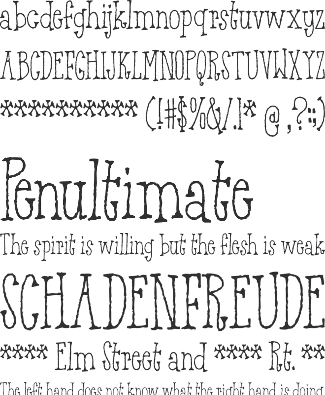 Breathtaking Beauty DEMO font preview
