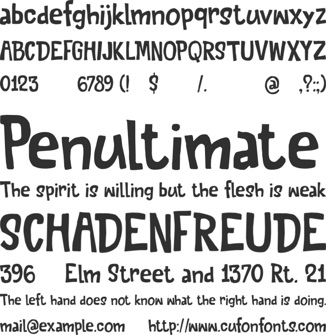 Quite Something DEMO font preview