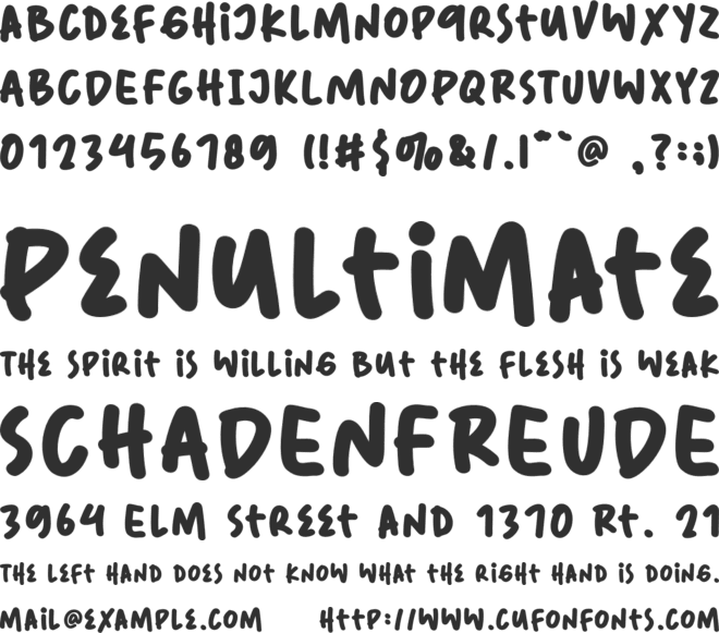 Roots N Branches font preview