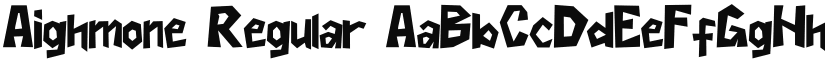 Aighmone font download