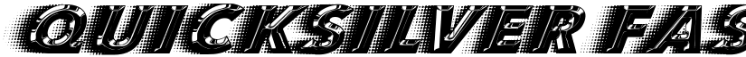 QUICKSILVER FAST Regular font