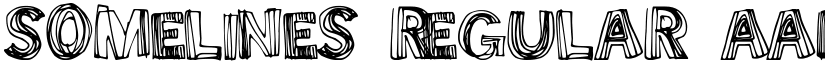 SomeLines Regular font